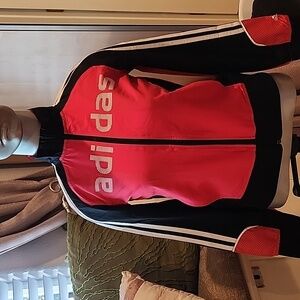 Adidas Youth 3 stripes jacket 9/10 M kj2